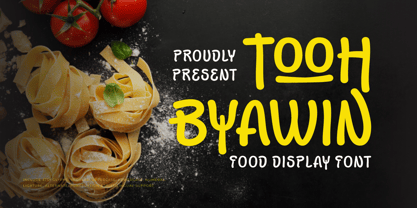 Tooh Byawin Font Poster 1