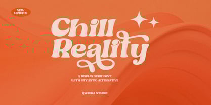 Chill Reality Font Poster 1