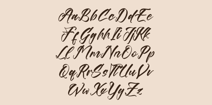 Players Climber Font Poster 13