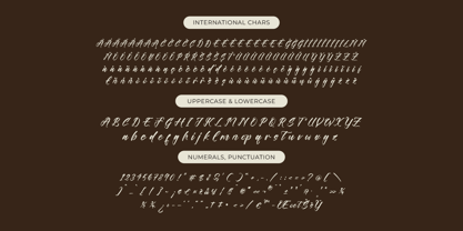 Players Climber Font Poster 15