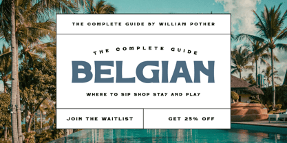 Genira Font Poster 3