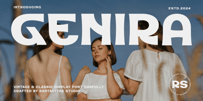Genira Font Poster 1