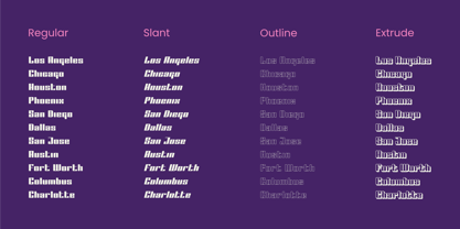 Gravitor Font Poster 2