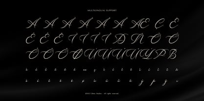 Hamedory Dumbless Font Poster 11