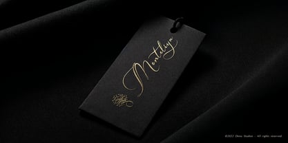 Hamedory Dumbless Font Poster 8