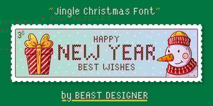 Jingle Christmas Font Poster 5