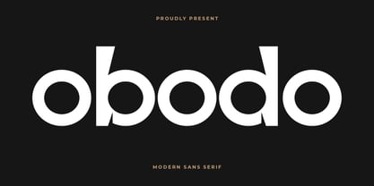 Obodo Font Poster 1