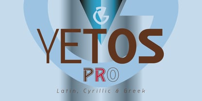 Yetos Pro Font Poster 1