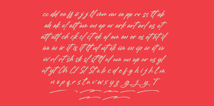 Gently Milarea Font Poster 14