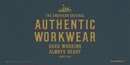 MARLIN Font Poster 9