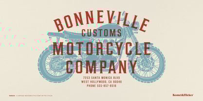 MARLIN Font Poster 2