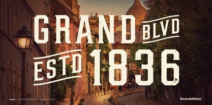 MARLIN Font Poster 14