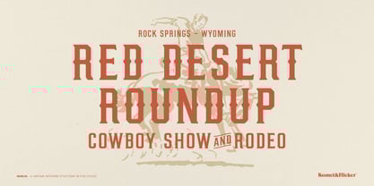 MARLIN Font Poster 7