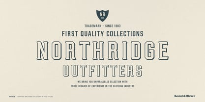 MARLIN Font Poster 13