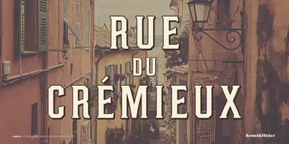 MARLIN Font Poster 12