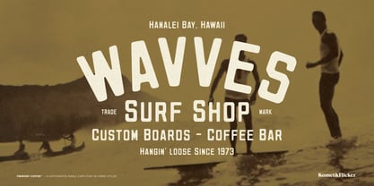 Fremont Coffee Font Poster 7