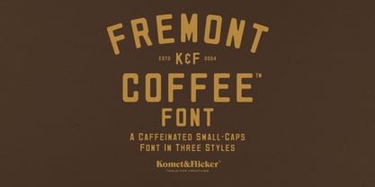 Fremont Coffee Font Poster 1