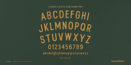 The KANE Font Poster 10