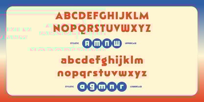 Mangor Font Poster 4