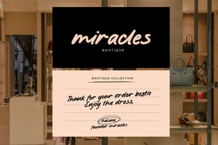 Emilia Note Font Poster 11