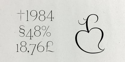 Heartstring Font Poster 6