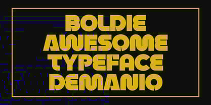 Demanio Font Poster 3