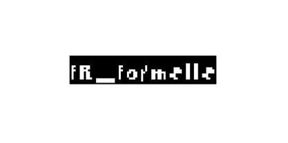FR Formelle Font Poster 1