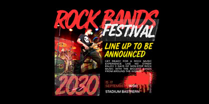 Worthy Youth Font Poster 5