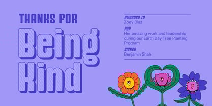 Fox Zine Font Poster 4