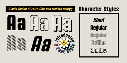 Fox Zine Font Poster 2