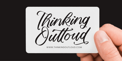 Somethin Rustica Font Poster 11