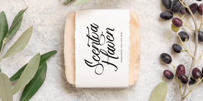 Somethin Rustica Font Poster 2