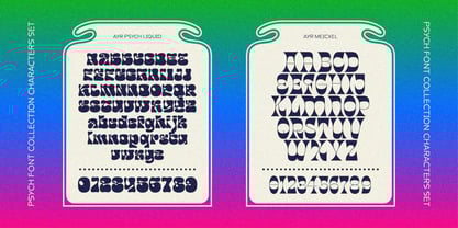 Ayr Psych Font Poster 2