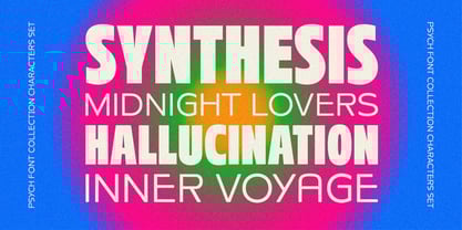 Ayr Psych Font Poster 5