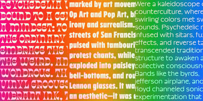 Ayr Psych Font Poster 8