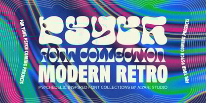 Ayr Psych Font Poster 1