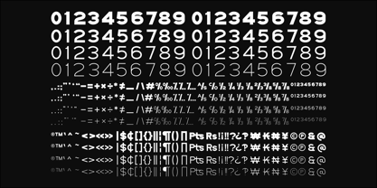 Bandico Font Poster 7