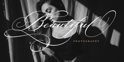 Lamborghini Script Font Poster 9