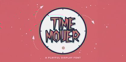 Time Mover Font Poster 1