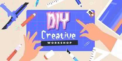 Time Mover Font Poster 5