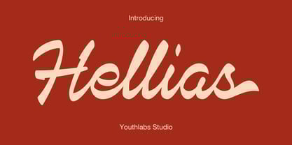 YT Hellias Font Poster 1