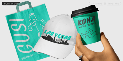 TT Marks Font Poster 2