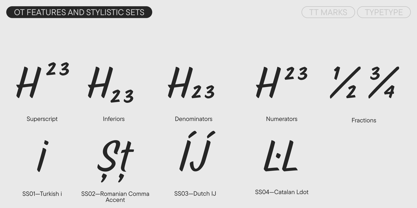 TT Marks Font Poster 12