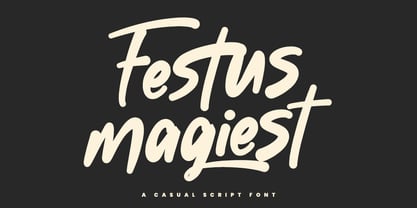 MC Festus Magiest Font Poster 1