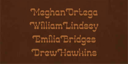 Mayor Sheriv Font Poster 4