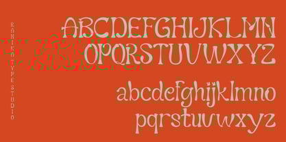 Doodle Space Font Poster 6