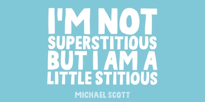 Reset Button Font Poster 5