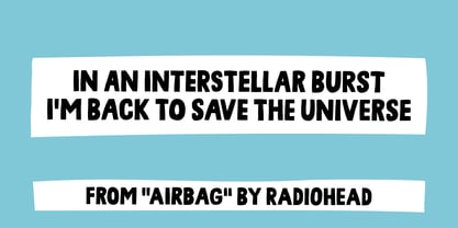 Reset Button Font Poster 2