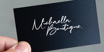 Elometha Font Poster 7