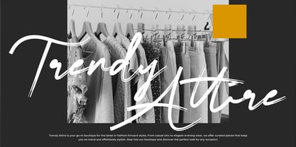 Elometha Font Poster 3